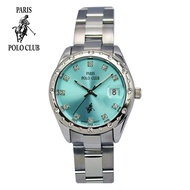 Paris Polo Club นาฬิกาข้อมือผู้หญิง สายสแตนเลส รุ่น PPC-230714