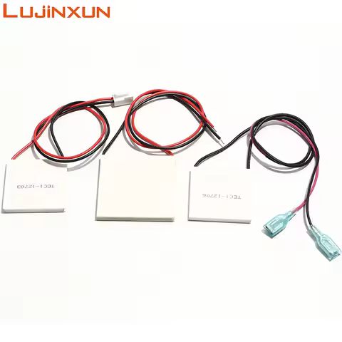 LUJINXUN TEC1-12702 TEC1-12703 Thermoelectric Cooler Peltier 40*40mm 12V Semiconductor Refrigeration