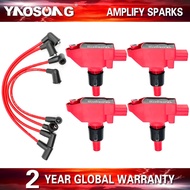 4x Performance Pack Ignition Coils For 2004-2011 Mazda RX8 RX-8 1.3L UF501 N3H1-18-100 N3H118100B9U