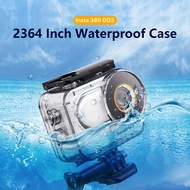 For Insta360 GO 3 Waterproof Case Camera Dive Case 60m Underwater Shooting Accessories for Insta360 