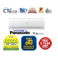 Panasonic Inverter System 2 AirCon - 5 Ticks **UPGRADE MATERIALS PACKAGE**