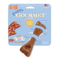 NYLABONE Puppy Gourmet Style Strong Chew Femur BACON Regular NPGF202P