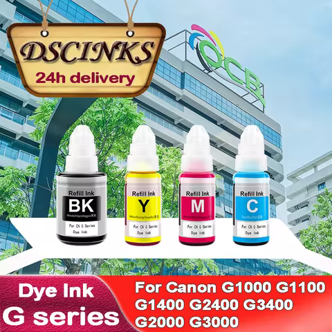 For Canon GI-490 GI-790 GI-890 GI 490 790 890 Pixma G1000 G1100 G1400 G2400 G3400 G2000 G3000 printe