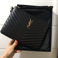 YSL Pouch 聖羅蘭包包 - SAINT LAURENT Monogramme quilted leather pouch 100%NEW A5 Size