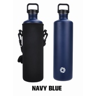 FJbottle 2000ml Drinking Water Bottle With Bag Botol Air Tumbler Fitness Single Layer Bpa Free Stai