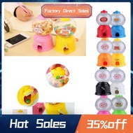 Cute Sweets Mini Candy Machine Bubble Gumball Dispenser Coin Bank Kids Toy Multicolor random,About 1