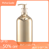 Picha 300ml Hand SOAP dispenser GOLD Chrome Liquid SOAP ขวดกลม