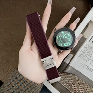 Dây Đeo Đồng Hồ Bằng Nylon GT5 pro Cho Huawei Xiaomi Watch S4/3 Vỏ Bọc Bằng Kim Loại Móc Khóa Ô Dù D