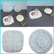 HAP Floral Relief Silicone Mold for Resin or Plaster Home Accent