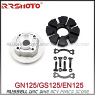 Rim GN125  Sprocket hub wheel  bushing screw Rear Wheel Rubber Dampers For Suzuki GS125 EN125 motorc