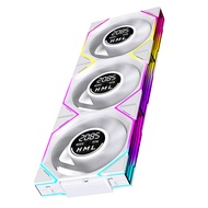 EasyPC | Jungle Leopard Interstellar V4 DGT 3in1 ARGB Chassis Fan White For Desktop PC and CPU