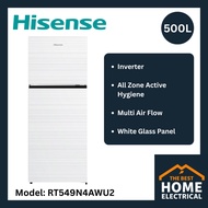 Hisense 500L 2 Doors Inverter Refrigerator RT529N4ABN | RT549N4AWU2 | RT549N4ABU2