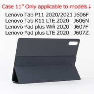 Lenovo | Lenovo Xiaoxin P11 2020/2021 Folio Case 11’’ 11.5’’ PU Grey for Lenovo Tab P11 K11 J606 Pad