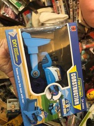 自己動手不是波力是給力藍推車組含工具益智 拆裝車 玩具車 DIY組裝 兒童玩具 厚實耐玩 多功能組裝 益智拆裝車