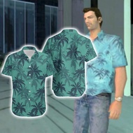 Vercetti Hawaii Shirt,  Vercetti Tropical Hawaiian Shirt, Summer Hawaiian Shirt, Hawaii Shirt for Me