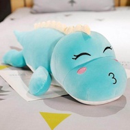 New Big Size Long Lovely Dinosaur Plush Toy Soft Cartoon Animal Dinosaur Stuffed Doll Boyfriend Pill