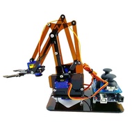 Arduino UNO R3 Acrylic Robotic Arm Robot Robotic Arm Steering Gear Electronic Experiment DIY Kit