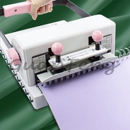 New

 Ring Binder Punch 2:1 Hole Punch Machine Manual Ring Binder Punching Machine Binder Punching M