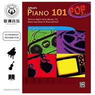 AUTHORIZED DISTRIBUTOR - ALFRED MUSIC - ALFRED PIANO 101 POP BOOK 2