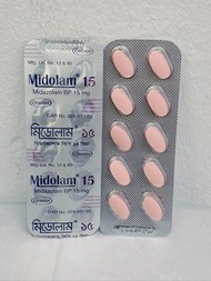 READY STOCK MIDOLAM 15 MG MIDOREST 7.5 MG VITAMIN 1 PAPAN 10 TABLETS 5 PAPAN 50 TABLETS 10 PAPAN 100