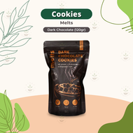Melts Dark Chocolate Cookies Pouch - Cookies Coklat Sehat Diet