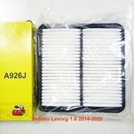 A926J JS Asakashi engine air filter for Subaru Levorg 1.6 2014, 2015, 2016, 2017, 2018, 2019, 2020 1