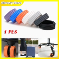 1pcs Silicone Luggage Wheel Protector Cover Universal Luggage 360 Luggage Trolley Wheel Chair Silicone Protector Rubber Ring Replacement Office Chair Wheel