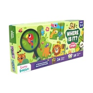 LoveDabble Search and Find Puzzle Where is It? Jaunty Jungle: Jungle Games for Boys and Girls | Memo