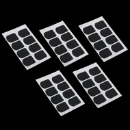 [YIJU] 40 Pieces Soprano Clarinet Mouthpiece Patch Pad Rubber Cushions, Black