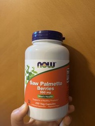 NOW Saw Palmetto Berries 鋸棕櫚果素食膠囊 脫髮 前列腺改善