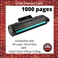 ☍W1107A Compatible Laser Toner Cartridge Printers: HP Laser 107a/107w / MFP  135a/135w/137fnw/137fwg