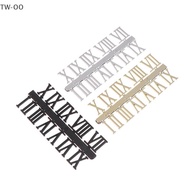 renqingTW 1 set Roman numeral DIY Digital Replacement Gadget Repair Clock Parts NICE