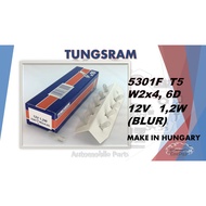 Tungsram  5301F  T5 12V  1.2W  W2X4,6D Light Bulb (Blur)