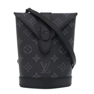 近全新 路易威登信封包 M11613 Monogram Eclipse 黑色肩背包 LV 0102 [二手]LOUIS VUITTON