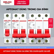 Aptomat MCB Delixi DZ47s Output 20A - 63A 6kA Circuit Breaker Switching Device Automatic Circuit Bre