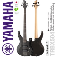 Yamaha TRBX504 กีตาร์เบส 4 สาย 24 เฟรต แบบ Active ไม้โซลิดมะฮอกกานี คอไม้ 5 ชั้น ปิ๊กอัพฮัมคู่ -- ปร