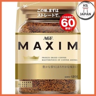 AGF Maxim Bag [Instant Coffee] [Refill Eco Pack] 120g (x 1)