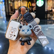 2/4 buttons SUZUKI car key casing Wagon R Ertiga XL7 GLX durable key lanyard Swift Sport Jimny water