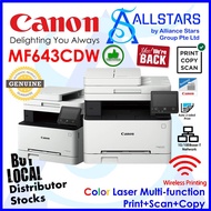 (ALLSTARS) Canon imageCLASS MF643Cdw / Canon MF643CDW 3-in-1 Colour Multifunction Printer / Print, S