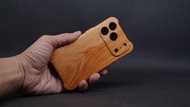 【國產材】台灣扁柏全實木手機外殼 iPhone 17 Pro 系列 MagSafe