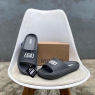 Latest Skechers Khaki Logo Ultra Comport Men's Slide Sandals