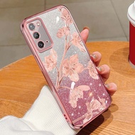 Casing for Samsung Galaxy Note 20 4G 5G Note 20 Ultra Note 10 Pro Note 10 Plus Bauhinia Glitter Powd