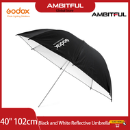 Godox Studio photogrphy 40 "102cm màu đen và phản chiếu màu trắng chiếu sáng ô nhẹ