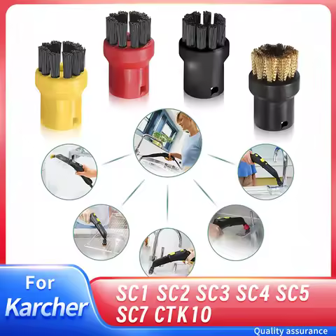 Cleaning Brushes for Karcher SC1 SC2 SC3 SC4 SC5 SC7 CTK10 Steam Cleaner Attachments Replacement Rou
