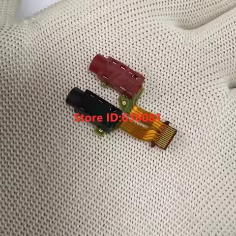 Repair Parts Audio Jack Jk-1027 Mount A-5001-911-A For Sony A7M4 ILCE-7M4 A7 IV ILCE-7 IV ILCE-7RM4 
