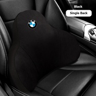 Sieece Car Headrest Pillow Car Seat Lumbar Back Support Car Accessories For BMW F30 E60 E46 E90 F10 