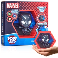 4D Marvel Black Panther | Unique Connectable Collectable Bobble-head figure that Bursts from their W
