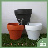Baba  BI-FL 160 Biodegradable Plastic Pot Pasu Bunga