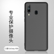Samsung A8s Phone Case SM-G8870 Silicone All-Inclusive Shock-resistant Protective Cases Matte Black Soft Case Men Women