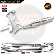 F1zr Striping, Simple Variation, Transparent Clear Material, F1ZR Sticker